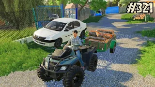 Roleplay pe Dumesti [EP#321]-Vand lemne cu ATV-ul-Farming Simulator 19