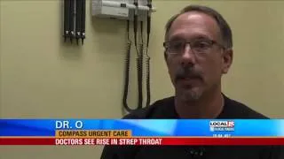 Doctors See Rise in Strep Throat