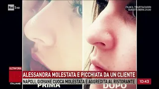 Alessandra molestata e picchiata da un cliente  - Storie italiane 07/05/2024