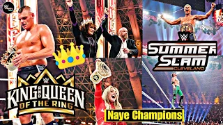 Gunther New King 👑 | Nia New Queen 👑 | Wwe Announced SummerSlam ❤️ | Gunther World Champion ❤️ #wwe