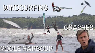 Ultimate windsurfing crash reel | Poole Harbour edition