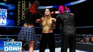 WWE 2K20 SMACKDOWN TEGAN NOX,DAKOTA KAI & RAQUEL GONZALEZ COME FACE TO FACE
