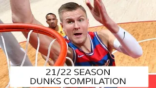 Kristaps Porzingis Best dunks compilation 21/22 season