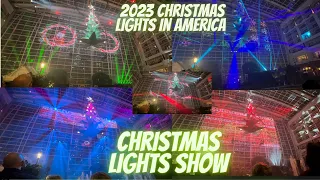 2023 Great Christmas Light Fight Winning Drone Show & Light Show! [4K] 🎄Christmas lights!
