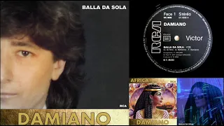 DAMIANO - BALLA DA SOLA INSTRUMENTAL italo disco music ITALIA maxi version video clip made in italy