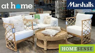 AT HOME HOME SENSE MARSHALLS FURNITURE CHAIRS TABLES SOFAS SHOP WITH ME SHOPPING STORE WALK THROUGH