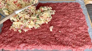 Leckeres Hackfleisch Rezept für einen festlichen Tisch schnell und einfach