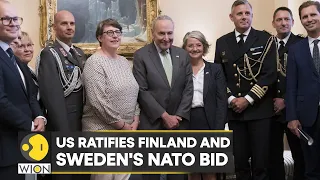 US becomes 23rd country to endorse Finland and Sweden's NATO bid; Senate votes 95 to 1