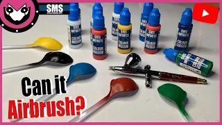 Testing SMS Infinite Colours on Airbrush! | The Scale Modeller Supply Paints