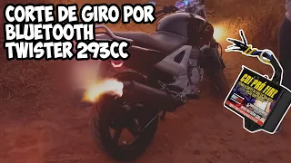 CORTE DE GIRO CDI Pró Fire e MultiScan CBX 250 Twister 293cc Carburada. INSTALAÇÃO E RESULTADO