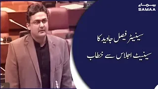 Senator Faisal Javed Speech in Senate Session | SAMAA TV | 20 Jan 2020
