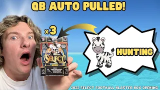 I PULLED A QB AUTO!! *New* 2022 Select Football Blaster Box Opening