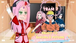 💕🍥🖤Past team 7 react to Sakura’s future/ read des👇🏻