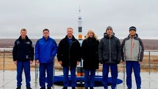 Предстартовая подготовка экипажей МКС-46/47 на Байконуре продолжается