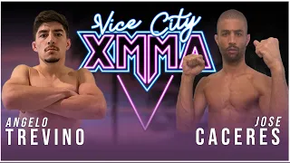 XMMA 3: VICE CITY | ANGELO TREVINO VS JOSE CACERES | Watsco Center - Miami Florida - 10/23/2021