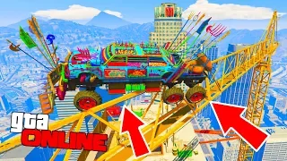 НАШЕЛ САМЫЙ КРУТОЙ ЛИМУЗИН ИЗ ARENA WAR НА СТРЕЛЕ КРАНА В ПОРТУ - ПРЯЧЬ & ИЩИ В GTA 5 ONLINE