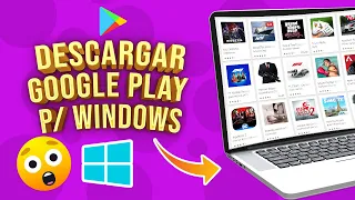 Descargar Google Play Para PC con Windows SIN EMULADORES Directamente de la Pagina Oficial 2023