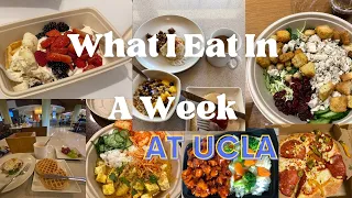 What I Eat in a Week at UCLA| best college dining hall in America