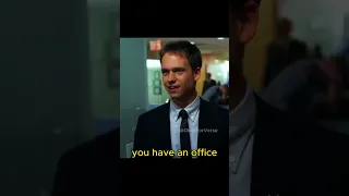 Mike finds out that Rachel has an office and is surprised - Suits