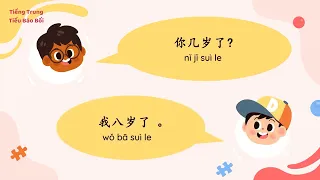 你几岁了 | Bạn mấy tuổi rồi | How old are you in mandarin chinese