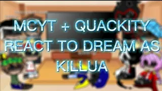 MCYT + Quackity reacts to Dream's past as Killua | Part 1/? | Read desc