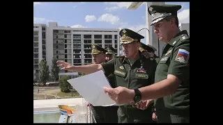 Сергей Шойгу проинспектировал строительство военного технополиса в Анапе