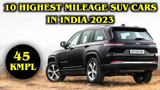 Top 10 Best Mileage SUV | High Fuel Efficient SUV under 10 lakh | Car Wine