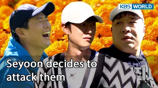 Seyoon decides to rather attack them [Two Days and One Night 4 : Ep.149-1] | KBS WORLD TV 221113