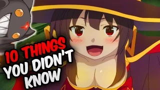 10 Things You Didn’t Know About Megumin! - KonoSuba Facts & Trivia