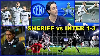 SHERIFF-INTER 1-3 * TRAMONTANA: BRAVI RAGAZZI, MA GUAI SENTIRE CHE SIAMO GIÀ AGLI OTTAVI...