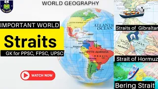 Learn Straits (World Geography) @GkProZone |#ppsc / #fpsc  #gk