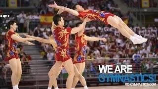 2012 Aerobic Worlds SOFIA -  Group Final - We are Gymnastics!