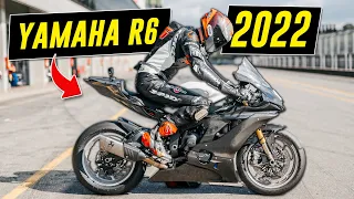 NEW Yamaha R6 RACE 2022 in BRNO!