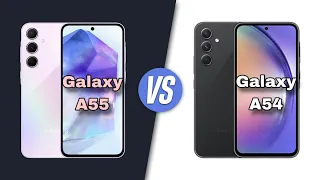 Samsung Galaxy A55 5G vs Samsung Galaxy A54 5G | Full Comparison | Which one is Better?