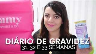 Diário de gravidez - 31, 32 e 33 semanas | Lia Camargo