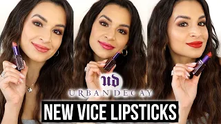 NEW Urban Decay Vice Lipstick Swatches!