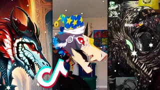 😱THE AMAZING Paper Dragon 🔥Puppet TikTok Compilation #159