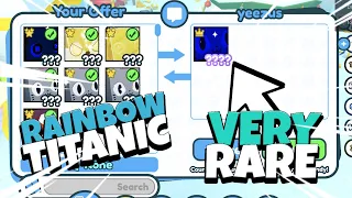 RAINBOW TITANIC! 🎊  MY *BIGGEST* OFFER OF ALL TIME… 💎 In Pet Simulator X Christmas Event!