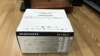 Cùng Đập Hộp chiếc Amply All in one lần đầu tiên cập bên shop Marantz CR612