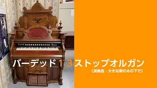 【リードオルガンの音色】バーデット13ストップ足踏みオルガン