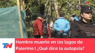 Misterio por el hombre encontrado muerto en los lagos de Palermo: ¿Qué reveló la autopsia?