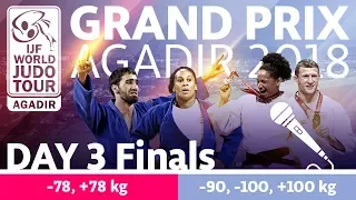 Judo Grand-Prix Agadir 2018: Day 3 - Final Block