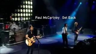 Paul McCartney ~ Get Back  ~ 2009 ~ Live Video, from Good Evening New York