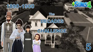 The Sims 4 Decades Challenge(1890)||Ep. 5: It's A New Decade! It's 1900! Electricity!!