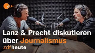 Podcast: Lanz und Precht diskutieren über Journalismus und Vertrauensverlust der Medien