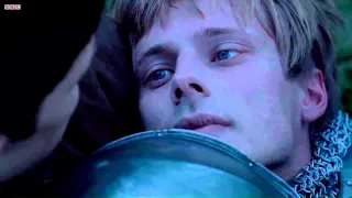 Merlin&Arthur "Just...just hold me, please" Scene: S5E13