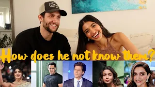 Fiancé tries to GUESS the NAMES of these Bollywood Celebs!