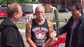 OCC Orange County Choppers Paul Teutul Sr. visit the Hamburg Harley Days 2016