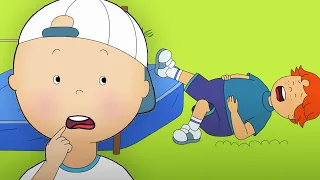 Leo's Broken Leg | Caillou Cartoon