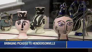 Picasso's pottery on display in Hendersonville